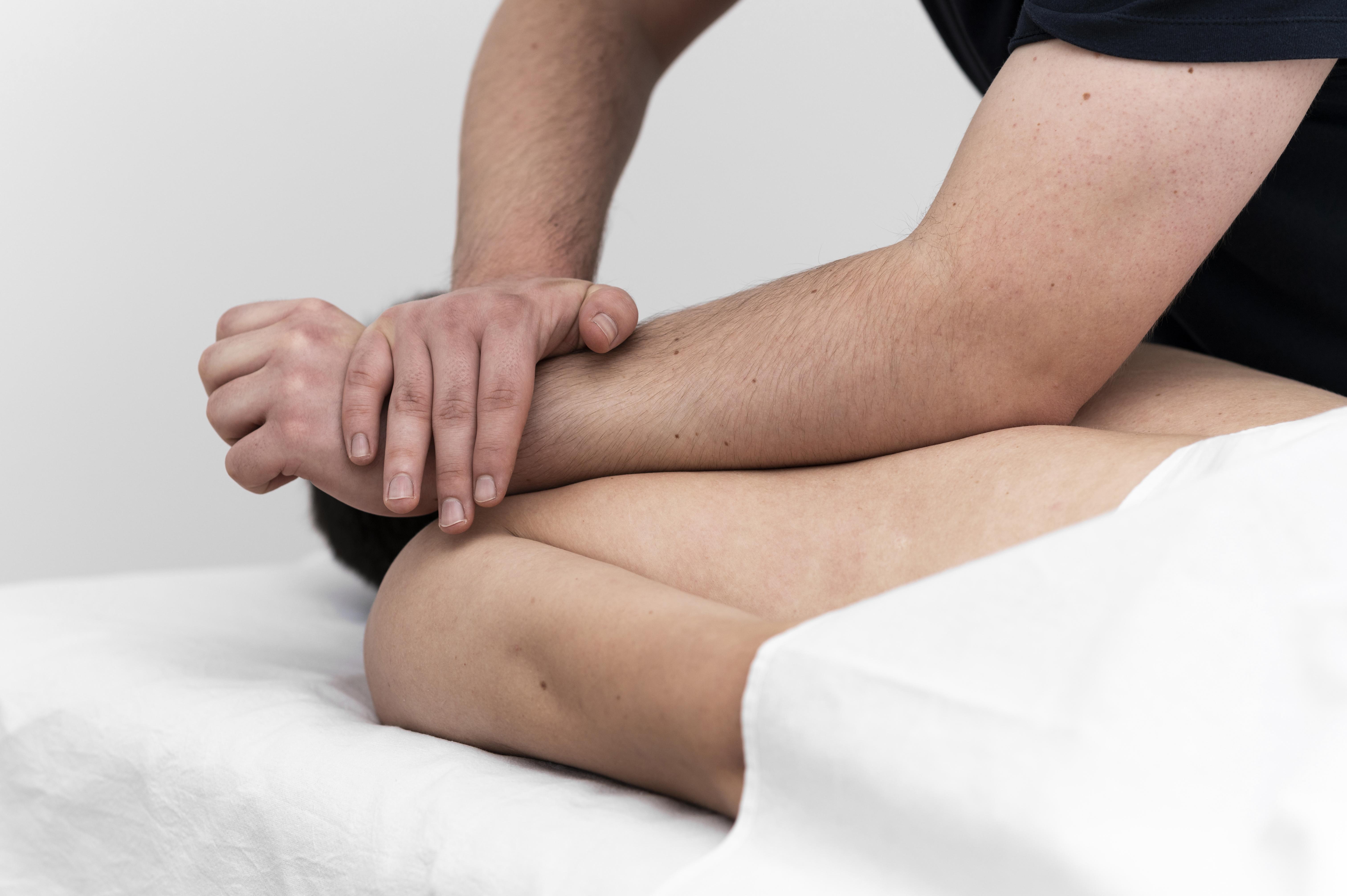 oil massage technique