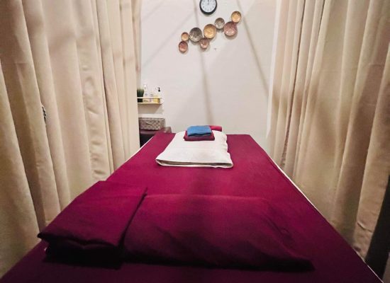 traditional massage table